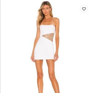 Revolve white mini dress